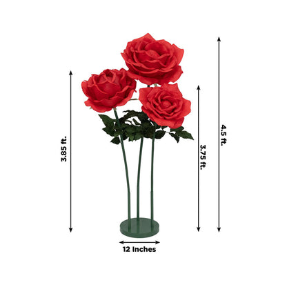 artificial rose, giant artificial rose, artificial flower, oversize rose flower, rose flower display, silk rose flower#color_parent