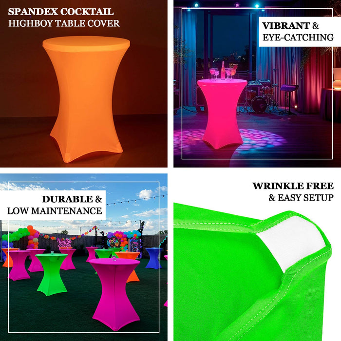 glow neon table cover, neon cocktail tablecloth, table cover, spandex table cover, cocktail tablecloth, spandex table cover#color_parent
