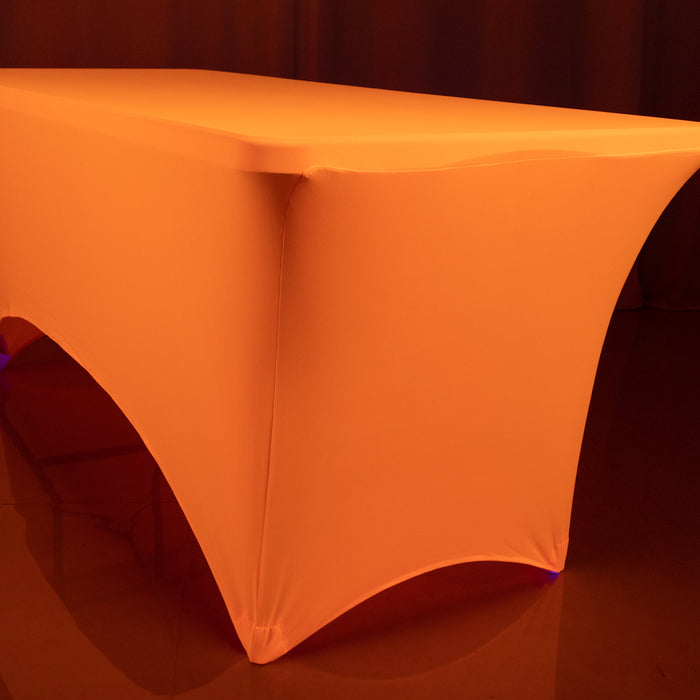 neon fitted tablecloth, 6ft spandex tablecloth, rectangle tablecloth, neon tablecloth, spandex tablecloth, table linen, spandex table cover#color_parent