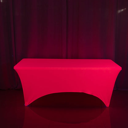 neon fitted tablecloth, 6ft spandex tablecloth, rectangle tablecloth, neon tablecloth, spandex tablecloth, table linen, spandex table cover#color_parent