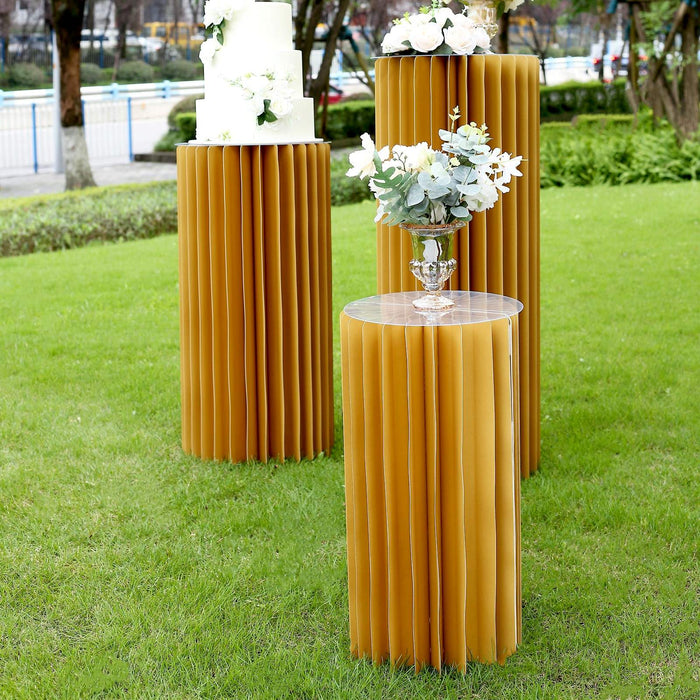 cylinder pedestal, column stand, display stand, pillar stand, pedestal stand#size_24"