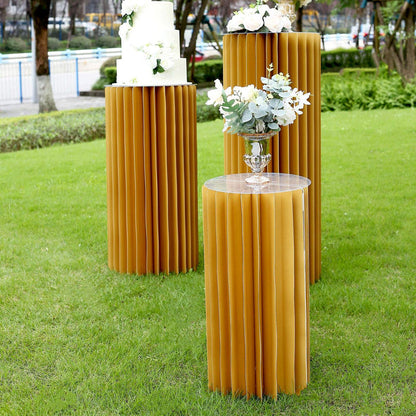 cylinder pedestal, column stand, display stand, pillar stand, pedestal stand#size_24"