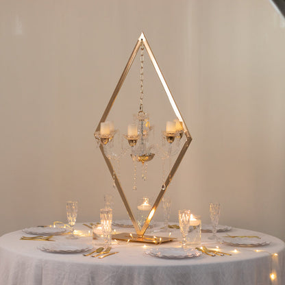 metal candle holders, candle holder, candlestick holder, gold candle holder, gold candelabra, 6 arm candelabra#color_parent