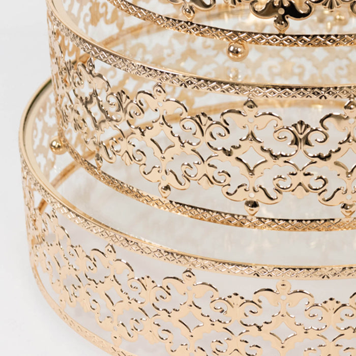 Metal Pedestal Risers, Gold Display Risers, Baroque-Style Pedestal Stands, Decorative Gold Risers, Luxury Pedestal Display, Baroque Metal Stands, Metal Display Risers#size_parent