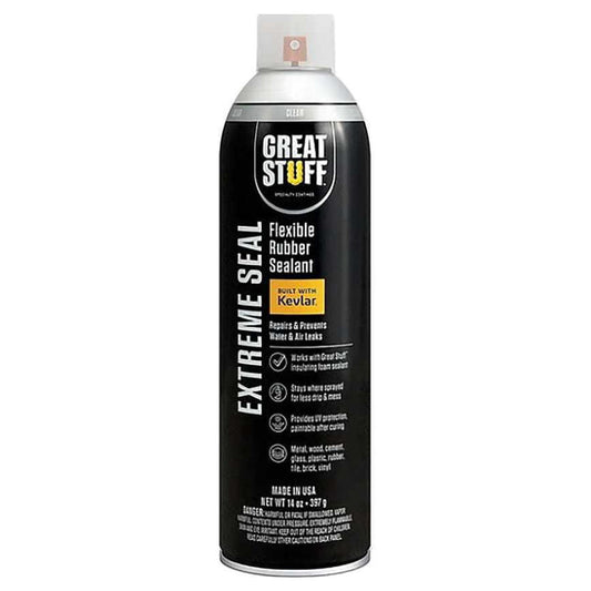 Great Stuff Extreme Seal Rubber Sealant Clear 14 oz.