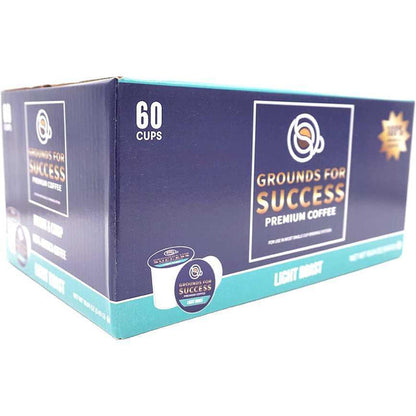 Grounds for Success Premium Coffee K-Cups Light Roast 60 ct.