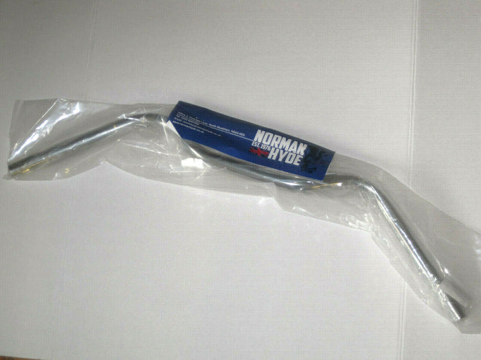 Handlebars 1" Norman Hyde M Cafe Racer Bars Triumph Norton BSA no end plugs