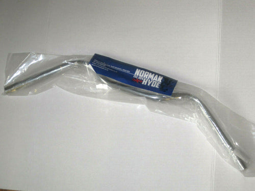 Handlebars 1" Norman Hyde M Cafe Racer Bars Triumph Norton BSA no end plugs