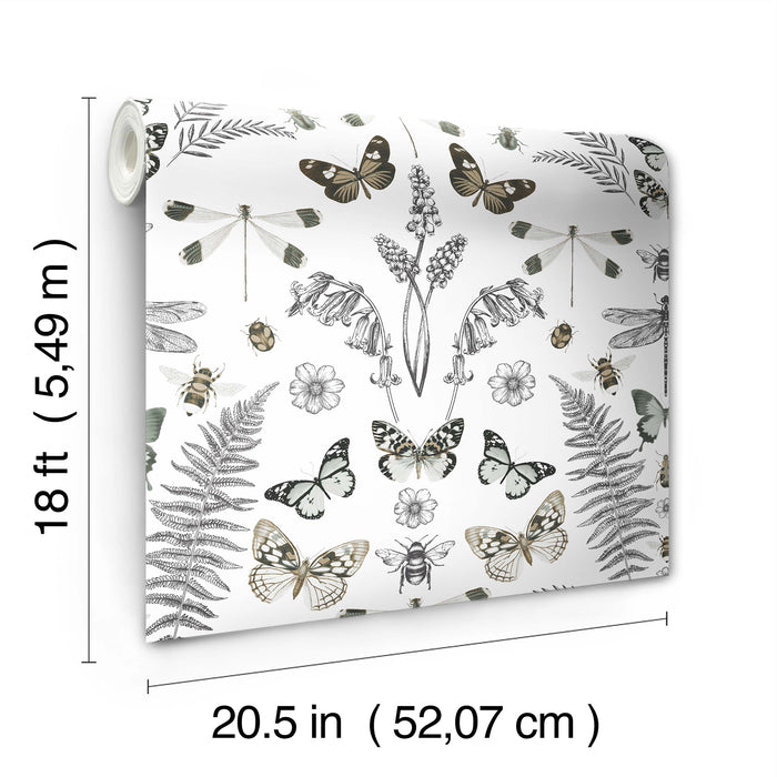 Hidden Treasures Peel and Stick Wallpaper - dimensions