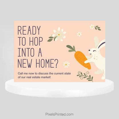 Hop Into a New Home | Easter ERA Real Estate Postcard PixelsPrinted