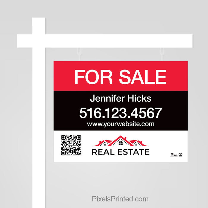 Independent agent real estate for sale sign panels PixelsPrinted