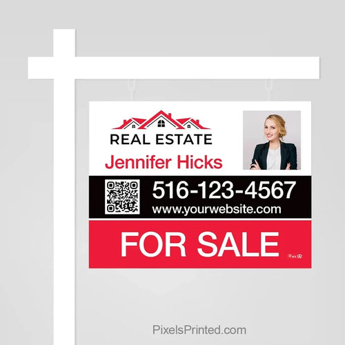 Independent agent real estate for sale sign panels PixelsPrinted