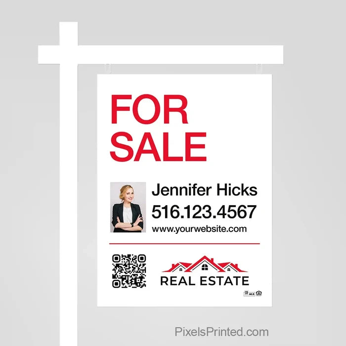 Independent agent real estate for sale sign panels PixelsPrinted