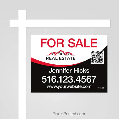 Independent agent real estate for sale sign panels PixelsPrinted