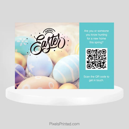 Independent real estate Easter postcards PixelsPrinted