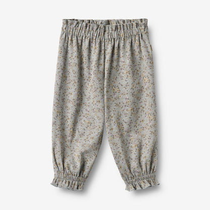 Wheat Main Jersey Pants Penny Trousers 9765 slightly blue flowers