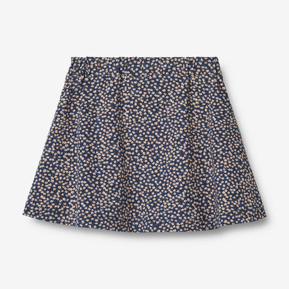 Wheat Main Jersey Skirt Rosie Skirt 1481 blue flowers