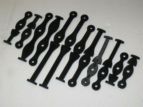 John Bull rubber cable tie 12 assortment 6" 4.5" 4" 3.75" 2.75" 2.25" UK Made * !