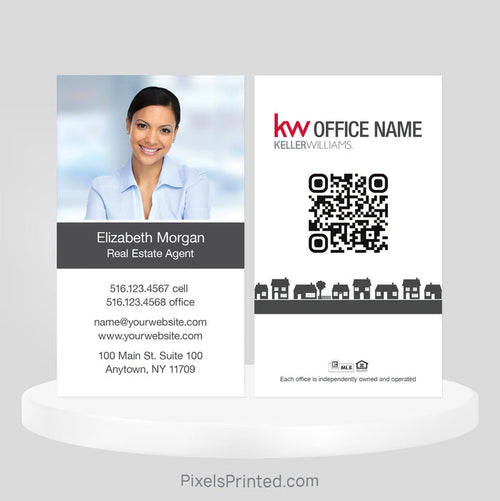 Keller Williams real estate business cards Business Cards PixelsPrinted