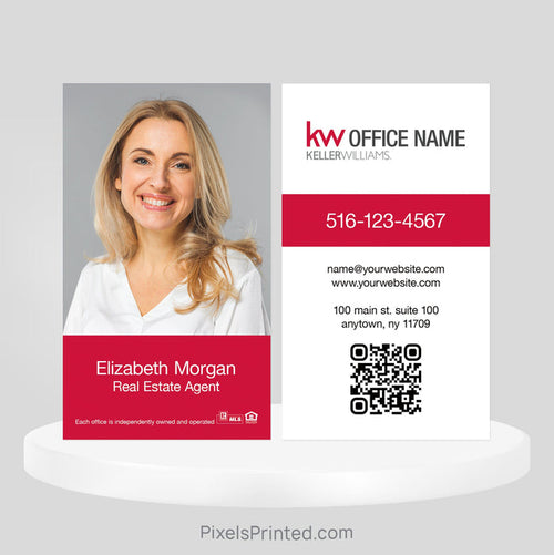 Keller Williams real estate business cards Business Cards PixelsPrinted