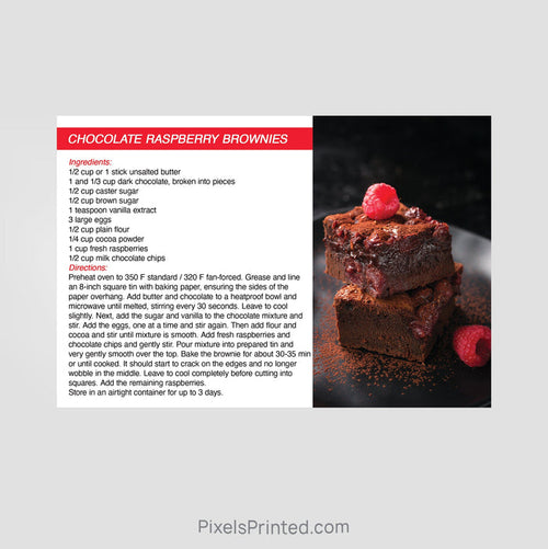 Keller Williams real estate recipe postcards PixelsPrinted