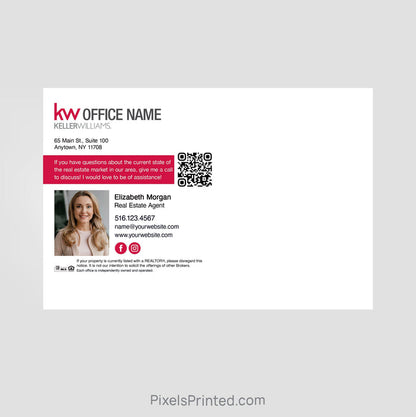 Keller Williams real estate recipe postcards PixelsPrinted