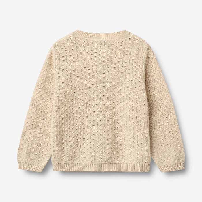 Wheat Main Knit Cardigan Magnella Cardigan 3336 sandshell