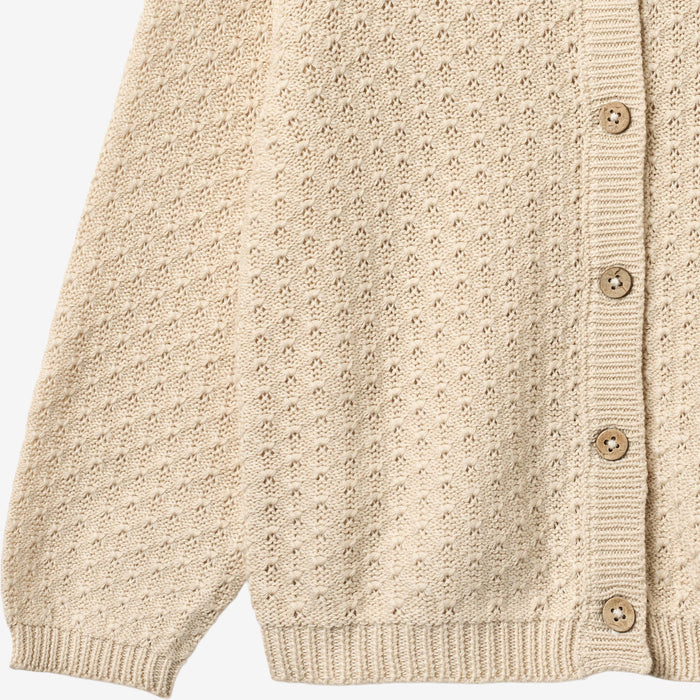 Wheat Main Knit Cardigan Magnella Cardigan 3336 sandshell