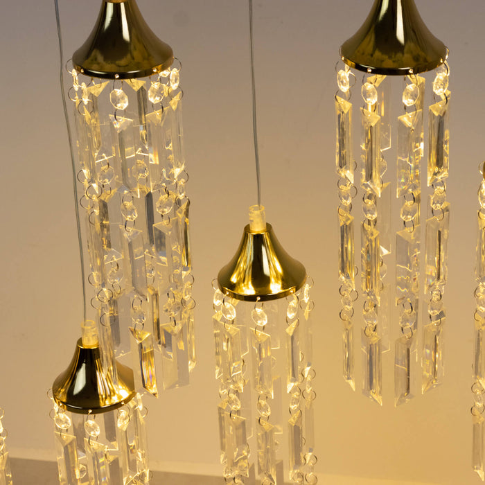 string lights, LED lights, warm white string light, hanging lights, crystal string lights, decorative lights, chandelier decor#color_parent