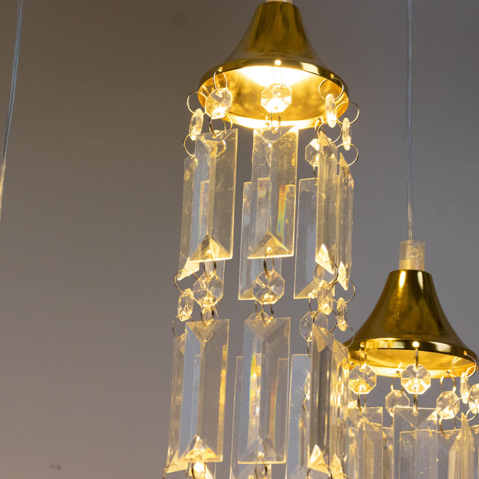 string lights, LED lights, warm white string light, hanging lights, crystal string lights, decorative lights, chandelier decor#color_parent