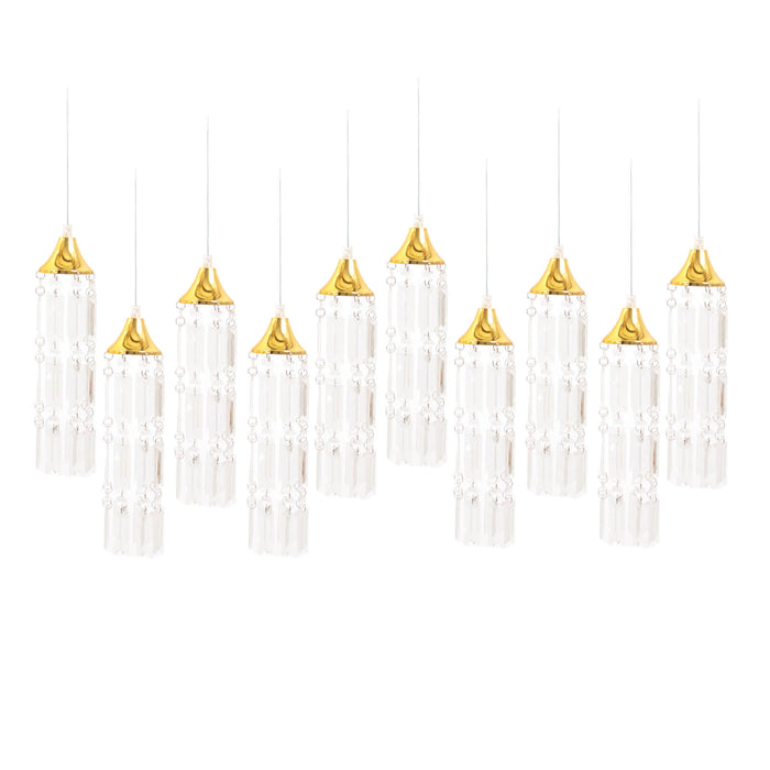 string lights, LED lights, warm white string light, hanging lights, crystal string lights, decorative lights, chandelier decor#color_parent