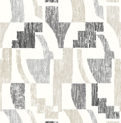 Lenny Geometric Peel and Stick Wallpaper by WallPops