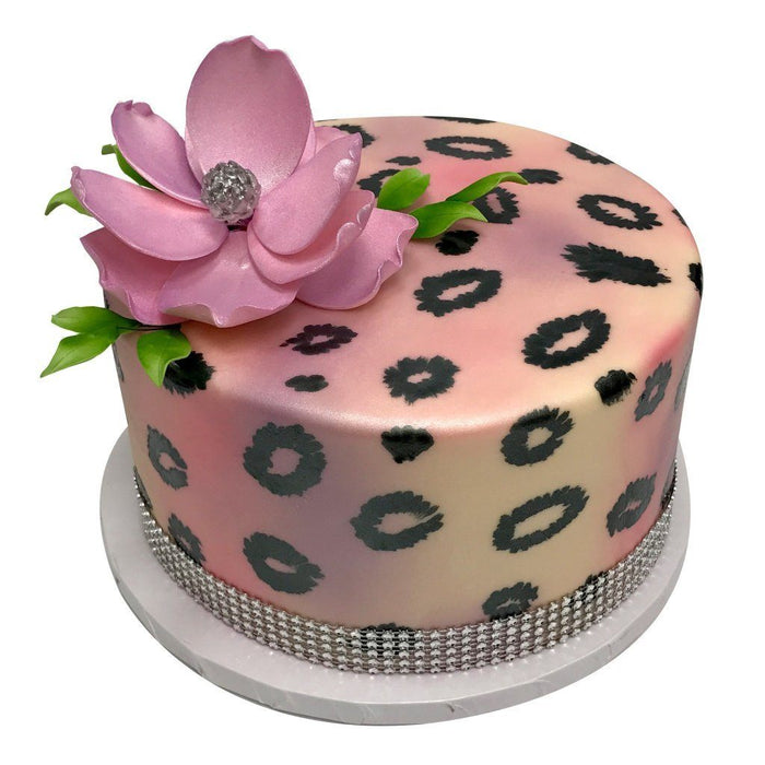 Leopard Elegance Theme Cake Freed's Bakery