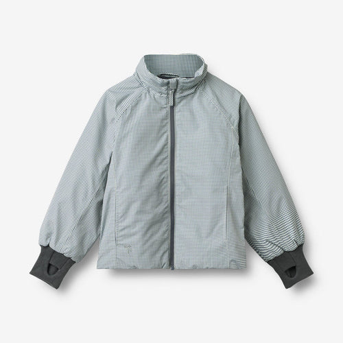 Wheat Outerwear Lightweight Puffer Jacket Sollo Jacket 1306 blue check