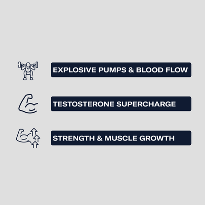 Platinum Mass Load Stack supplement facts panel with ingredients and serving details
