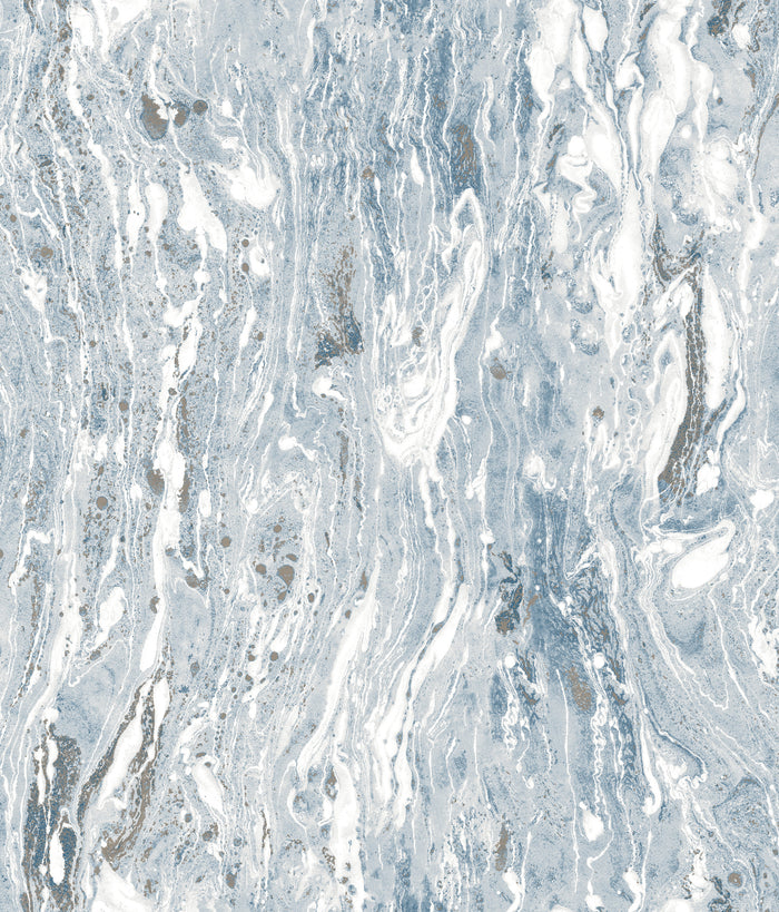 Marble Seas Peel and Stick Wallpaper by WallPops