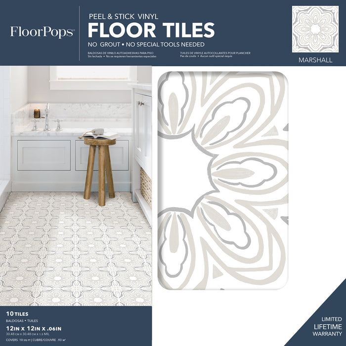 Marshall Floor Tiles - packaging