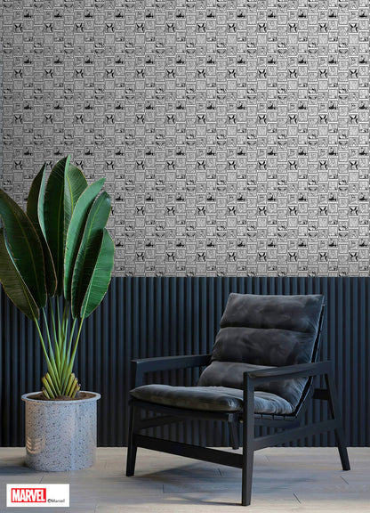 Marvel's X-MEN ‘97 Comic Cast P&S Wallpaper in a room setting