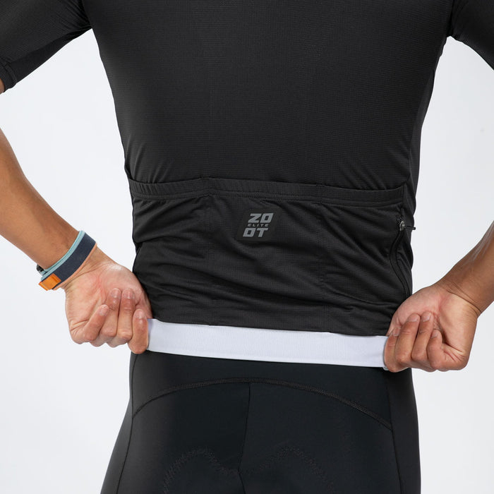 Zoot Sports CYCLE JERSEYS Men's Elite Cycle Aero Jersey - Jet Black