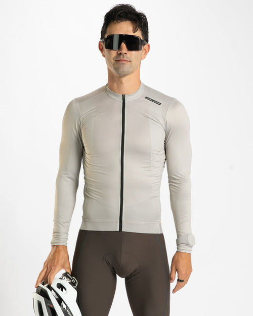 Zoot Sports CYCLE LONG SLEEVE JERSEYS Men's Elite Cycle Ls Aero Jersey - Hazelnut