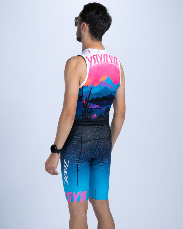 Zoot Sports TRI AERO RACESUITS Men's Ltd Tri Slvs Fz Racesuit - Elements
