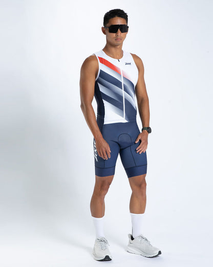 Zoot Sports TRI SLEEVELESS RACESUITS Men's Ltd Tri Slvs Fz Racesuit - Rouler