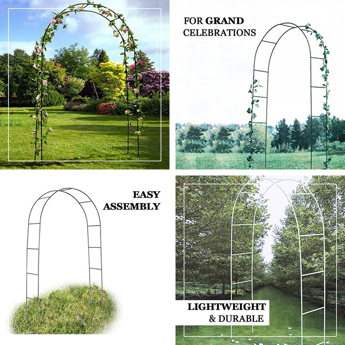 metal flower arch, backdrop stand, backdrop frame, garden arches, garden arbors#color_parent