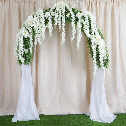 metal flower arch, backdrop stand, backdrop frame, garden arches, garden arbors#color_parent
