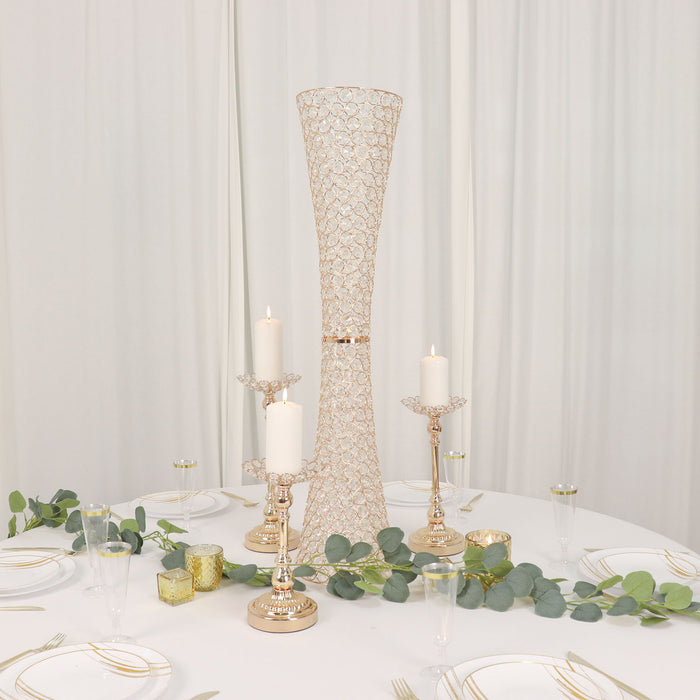 crystal flower vase, hurricane vase, glass vase, large floor vase, vase decoration#color_parent