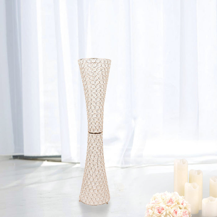 crystal flower vase, hurricane vase, glass vase, large floor vase, vase decoration#color_parent