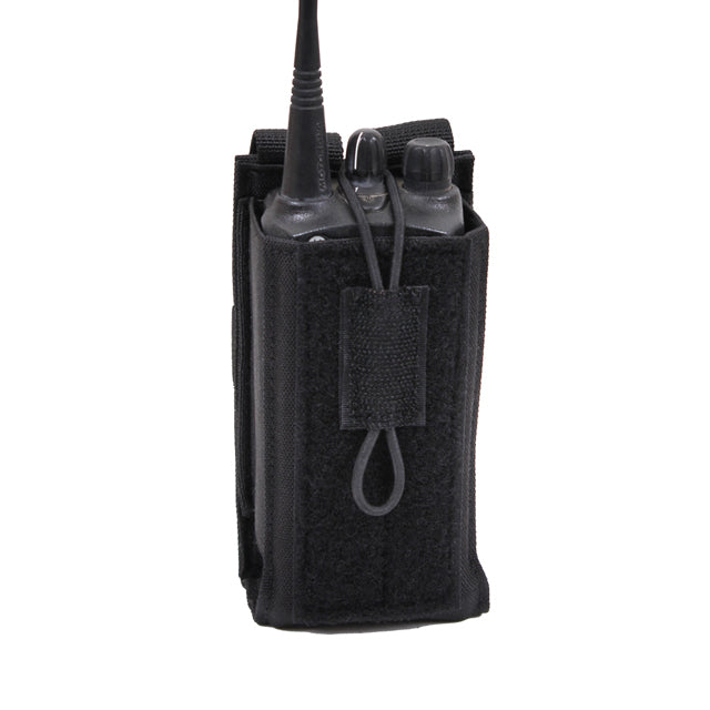 MOLLE Radio Holster Pouch Black Military Tactical