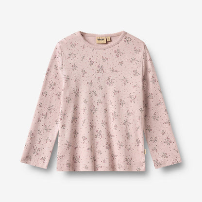 Wheat Main Nightwear Mila Home 1358 lilac flowers