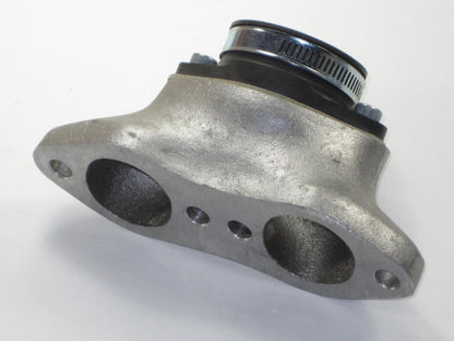 Norton Commando 2-1 intake Manifold Mikuni VM30 32 34mm spigot mounted