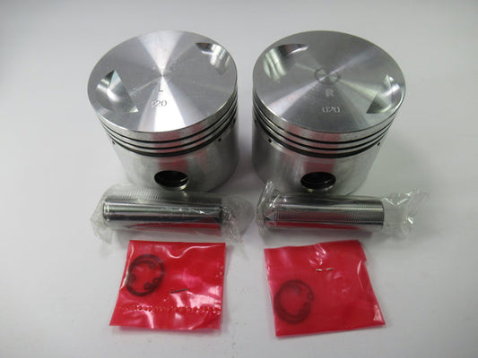 Norton Commando 750 +.020 pistons piston set 20 over 73.5MM 06-7056